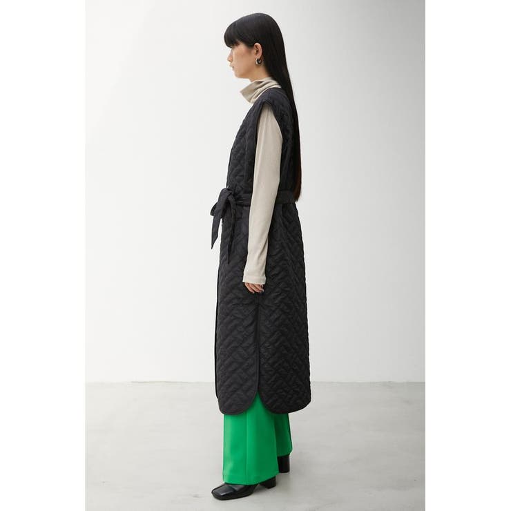 QUILTING LONG VEST[品番：AZLW0020377]｜AZUL BY MOUSSY（アズール