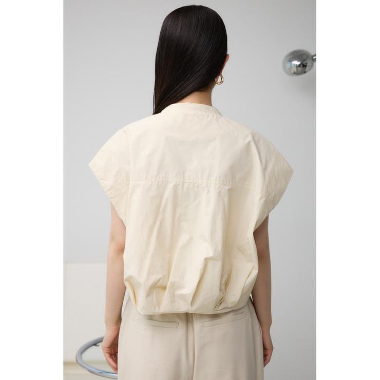 ギャザーヘムベスト | AZUL BY MOUSSY | 詳細画像6 