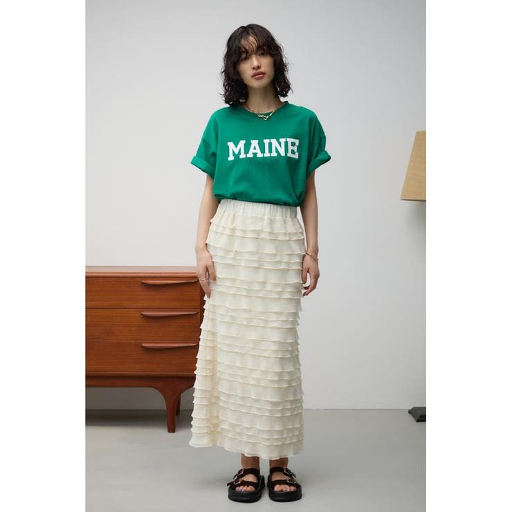 カレッジプリントビックTシャツ | AZUL BY MOUSSY | 詳細画像13 