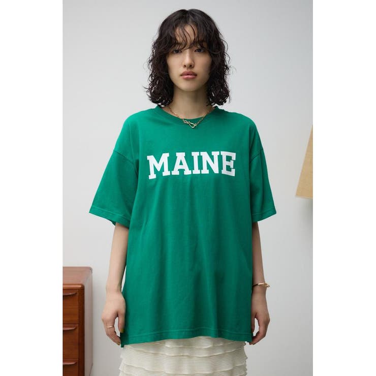 カレッジプリントビックTシャツ | AZUL BY MOUSSY | 詳細画像14 