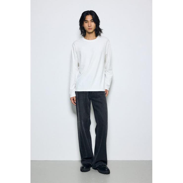 スムースタッチ長袖トップス | AZUL BY MOUSSY | 詳細画像4 