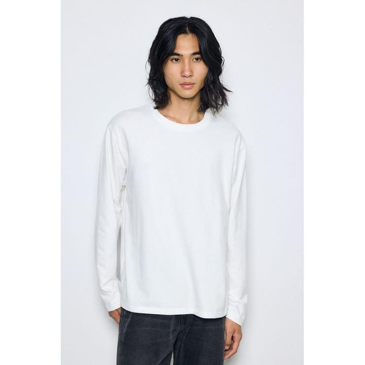 WHT | スムースタッチ長袖トップス | AZUL BY MOUSSY