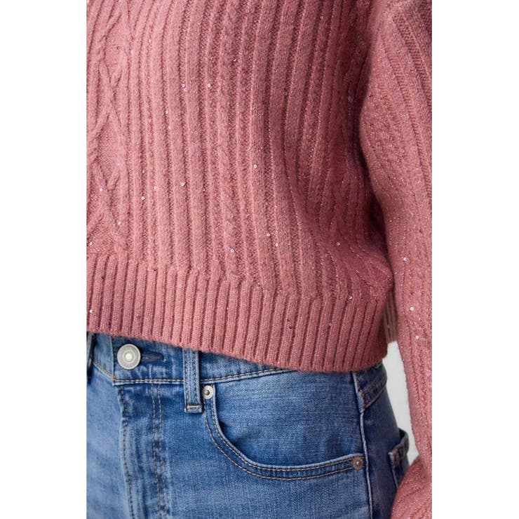 スパンコールニットトップス | AZUL BY MOUSSY | 詳細画像22 