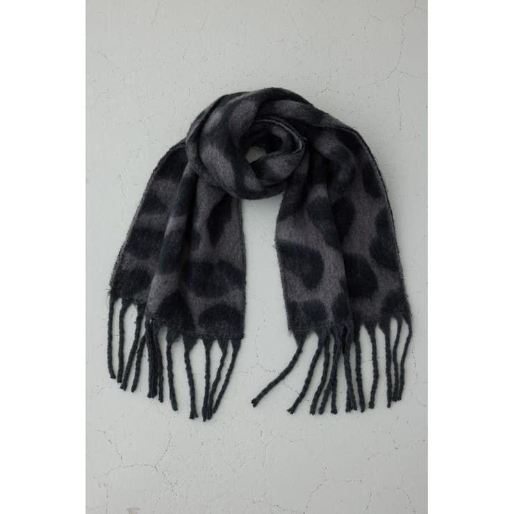 レオパードジャガードマフラー | AZUL BY MOUSSY | 詳細画像10 