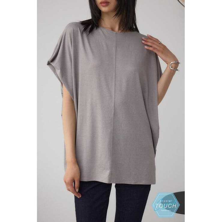 GRY | C/Tシャーベットフレアスリーブトップス | AZUL BY MOUSSY