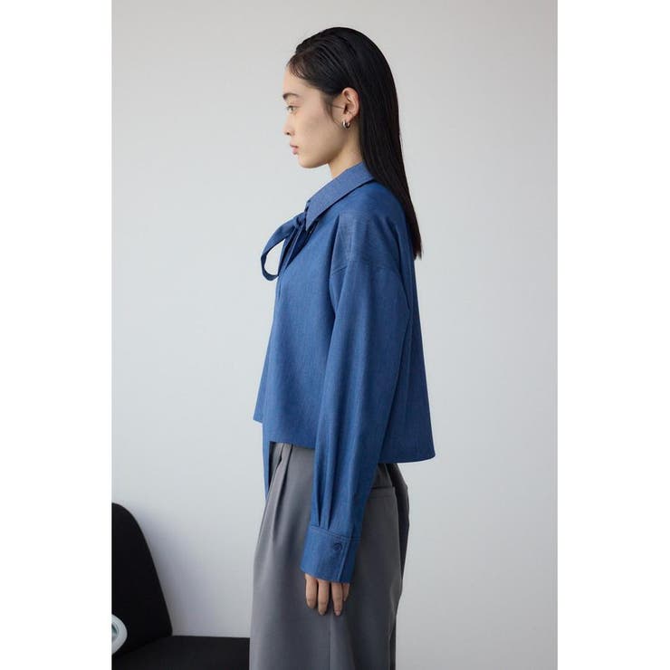 ボウタイショートシャツ | AZUL BY MOUSSY | 詳細画像17 