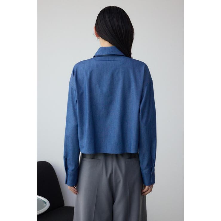 ボウタイショートシャツ | AZUL BY MOUSSY | 詳細画像18 