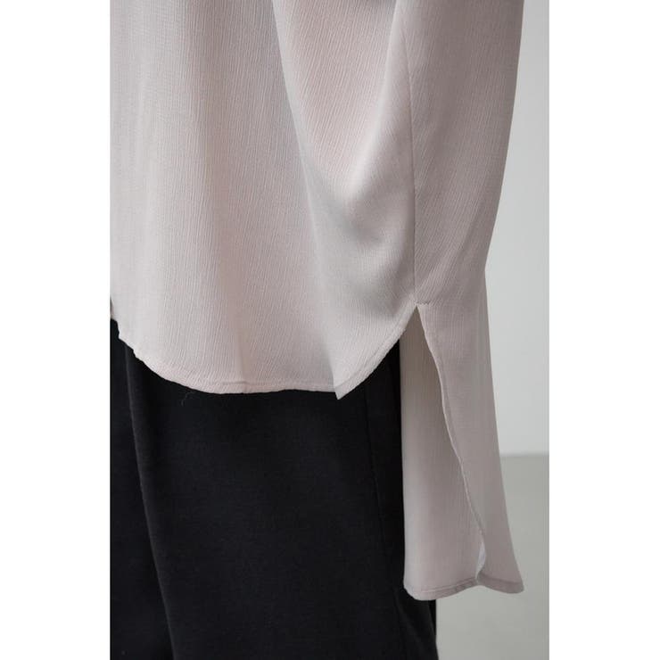 ポンチョ型楊柳シャツ | AZUL BY MOUSSY | 詳細画像29 