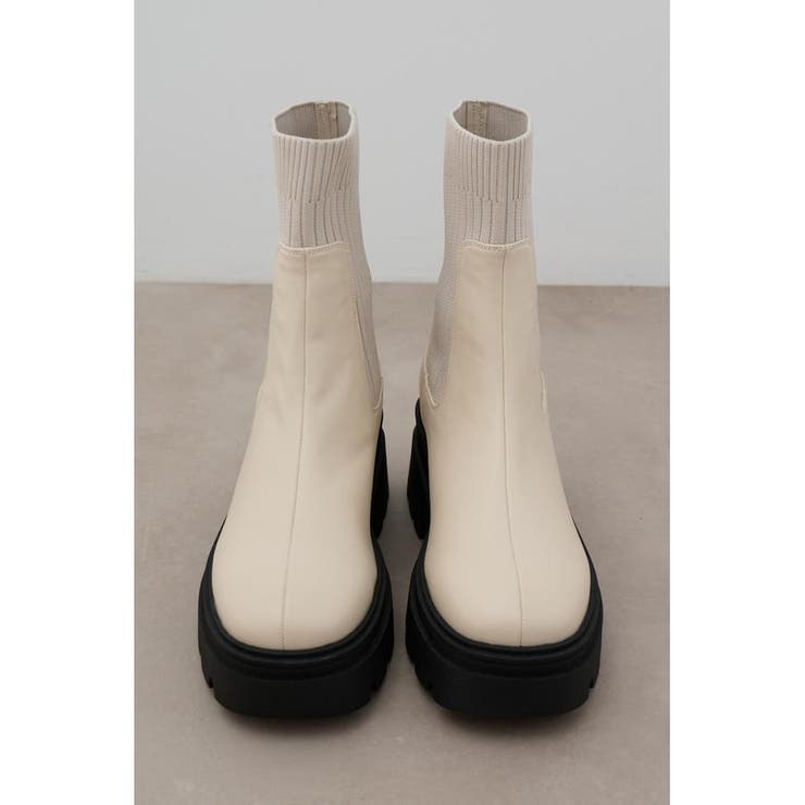 トラックソールソックスブーツ | AZUL BY MOUSSY | 詳細画像3 