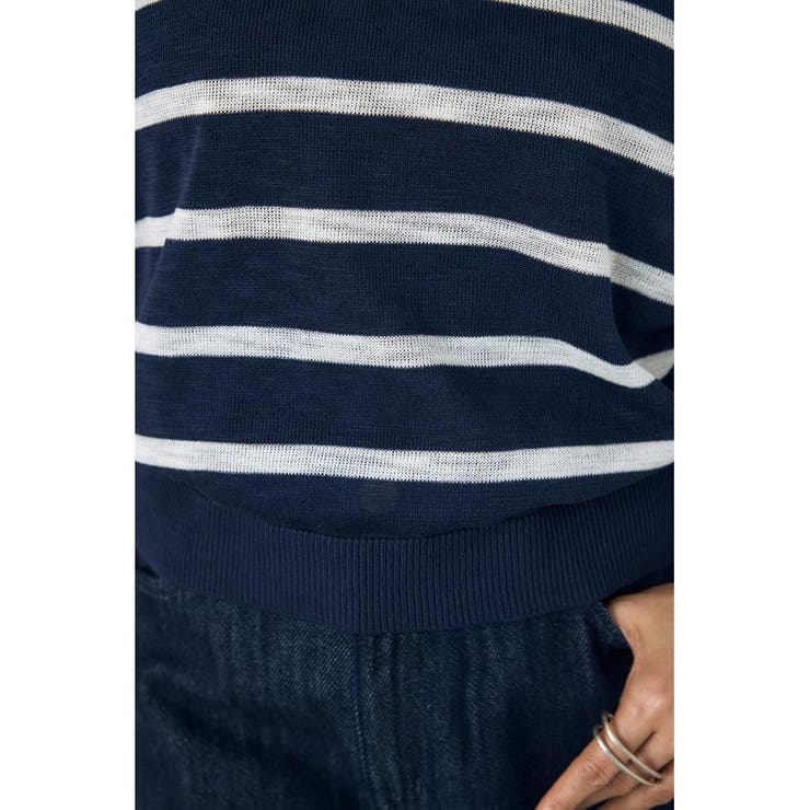 シアーポロニットトップス | AZUL BY MOUSSY | 詳細画像27 