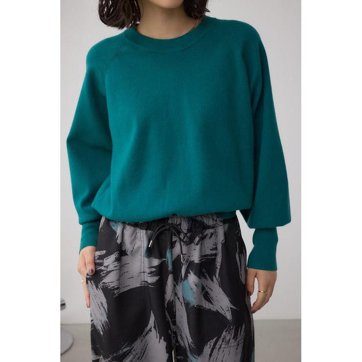 D/GRN3 | ボリュームスリーブニット | AZUL BY MOUSSY