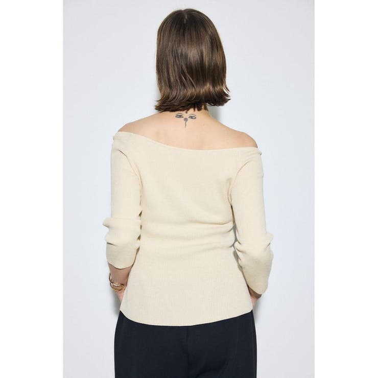 オフショルニットトップス | AZUL BY MOUSSY | 詳細画像4 