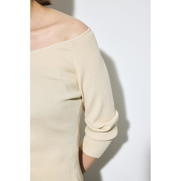 オフショルニットトップス | AZUL BY MOUSSY | 詳細画像7 