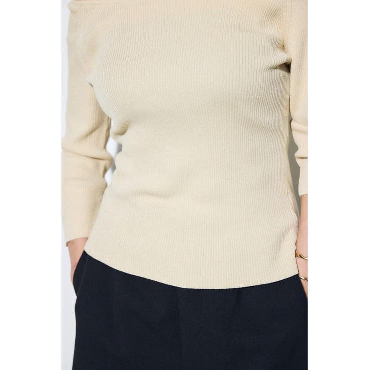 オフショルニットトップス | AZUL BY MOUSSY | 詳細画像8 