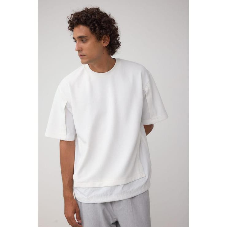 布帛ドッキングトップス | AZUL BY MOUSSY | 詳細画像3 