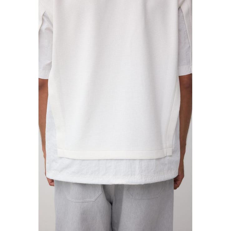 布帛ドッキングトップス | AZUL BY MOUSSY | 詳細画像10 