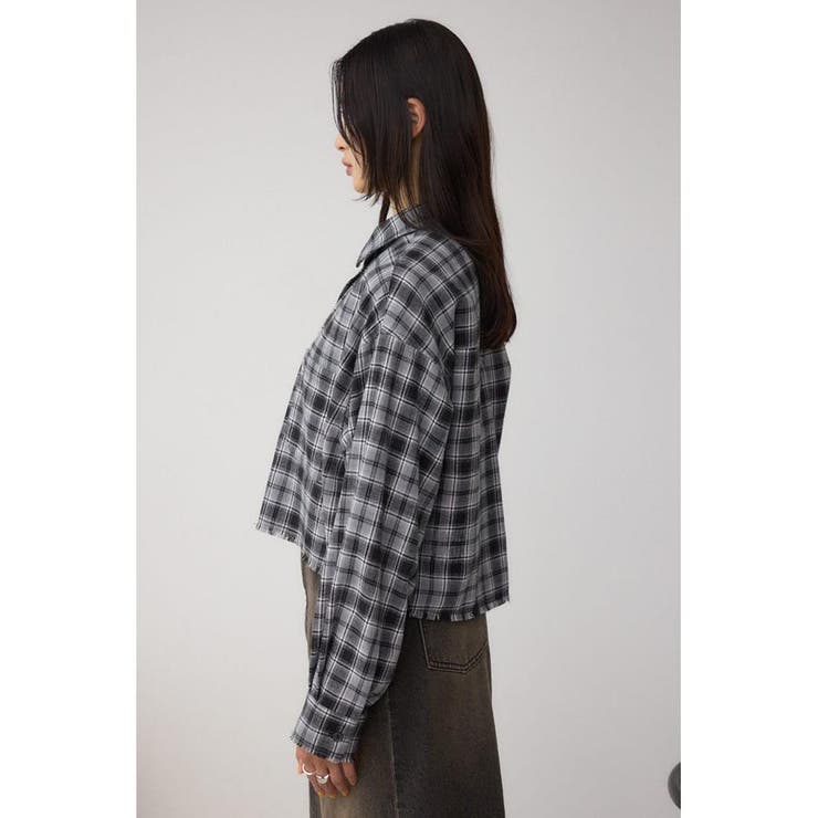 アソートフリンジチェックシャツ | AZUL BY MOUSSY | 詳細画像6 