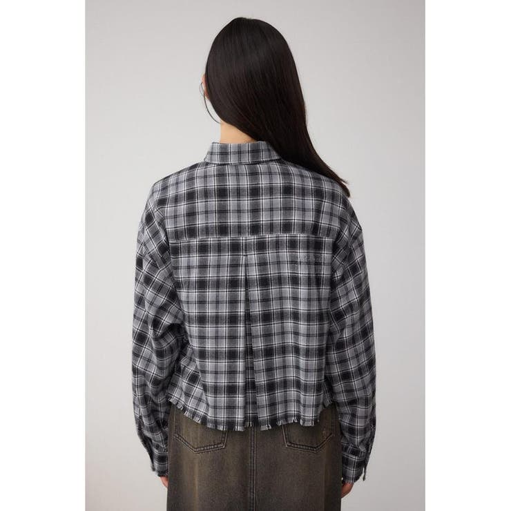 アソートフリンジチェックシャツ | AZUL BY MOUSSY | 詳細画像7 