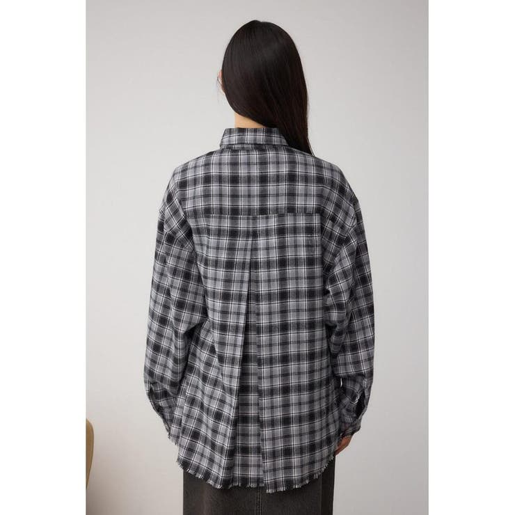 アソートフリンジチェックシャツ | AZUL BY MOUSSY | 詳細画像15 