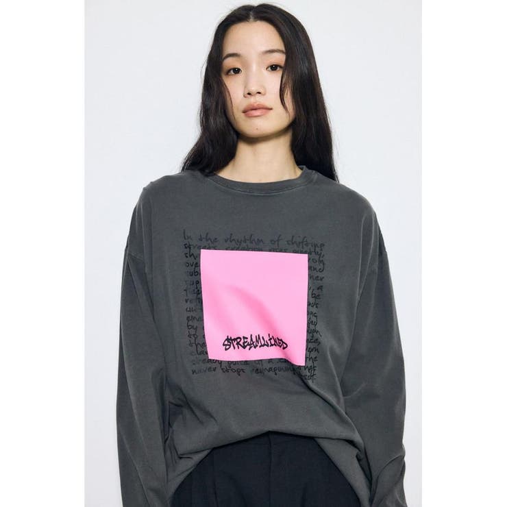 フロントメッセージロゴロンT | AZUL BY MOUSSY | 詳細画像10 