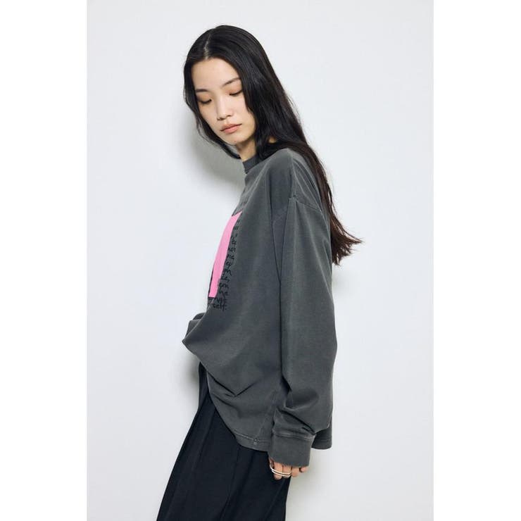 フロントメッセージロゴロンT | AZUL BY MOUSSY | 詳細画像13 