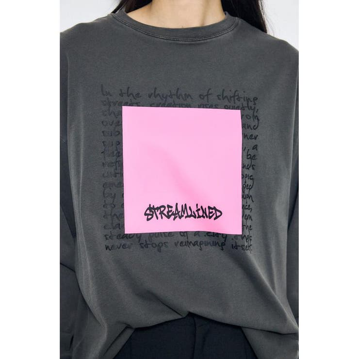 フロントメッセージロゴロンT | AZUL BY MOUSSY | 詳細画像15 