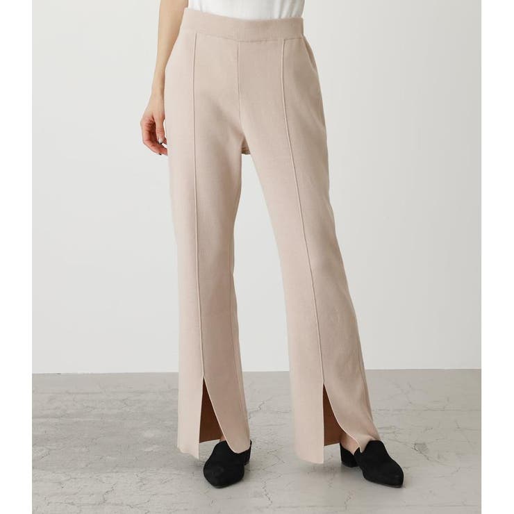 Center slit Pants – L'AUBE BLANC