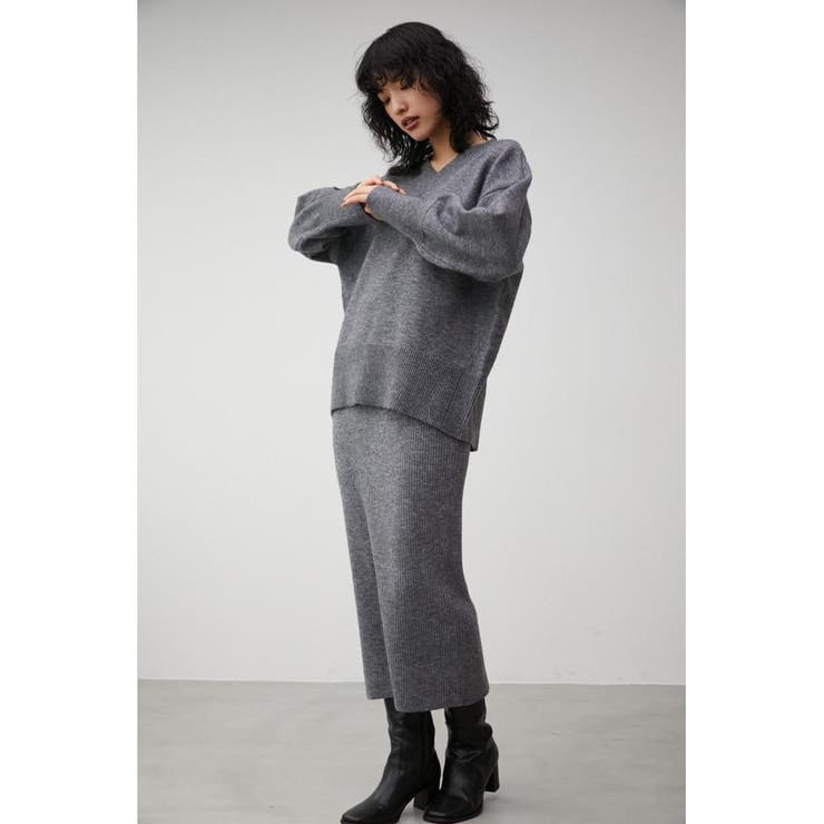 RIB KNIT TIGHT SKIRT[品番：AZLW0020573]｜AZUL BY MOUSSY（アズール 