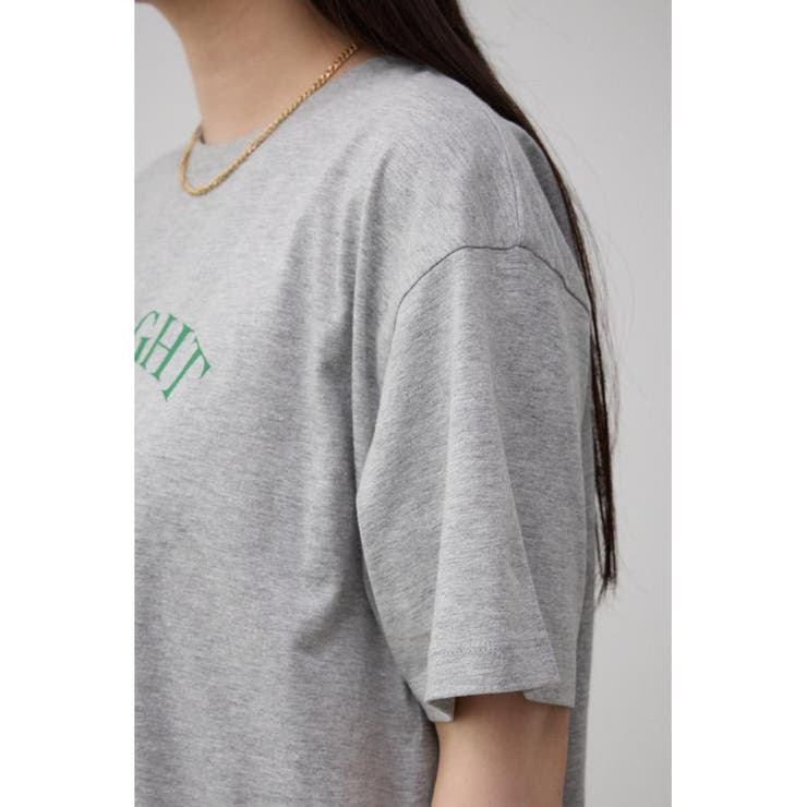 日本未入荷 CHUU★コルセットプリントバックレースアップTシャツ a-r】〔Red Cap Girl/レッドキャップガール〕天竺バックワッペン