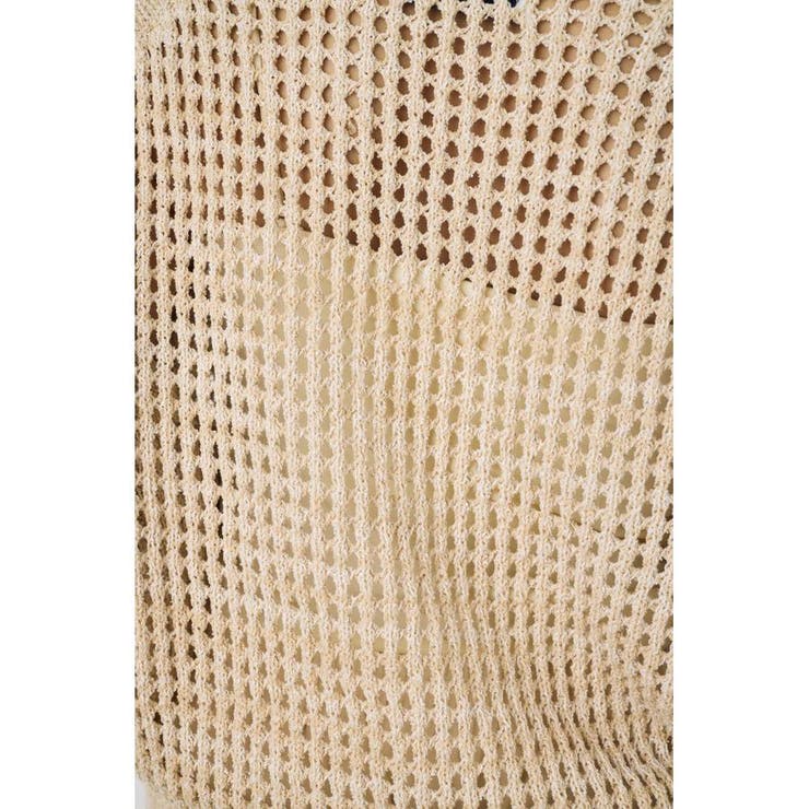 クロップドメッシュニット | AZUL BY MOUSSY | 詳細画像22 