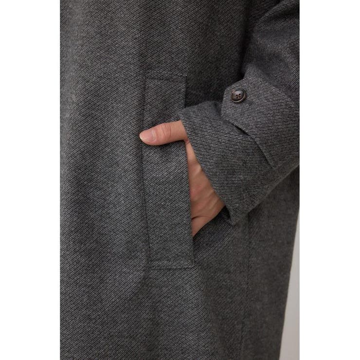 ワイドラペルルーズチェスターコート | AZUL BY MOUSSY | 詳細画像25 