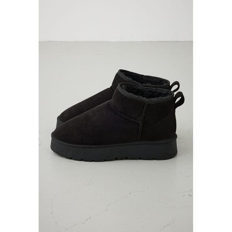 フェイクムートンショートブーツ[品番：AZLW0023848]｜AZUL BY MOUSSY