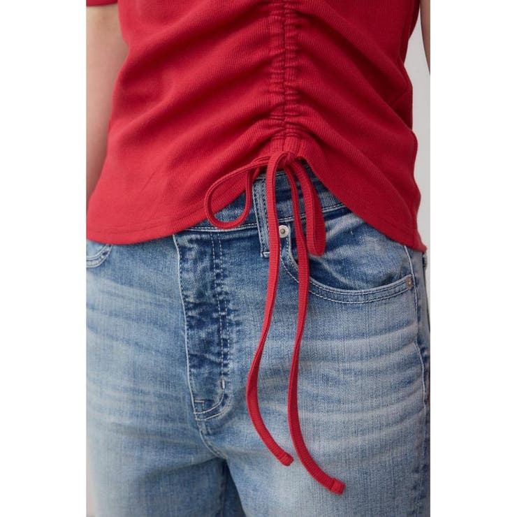 スクエアネックドロストカットトップス | AZUL BY MOUSSY | 詳細画像28 