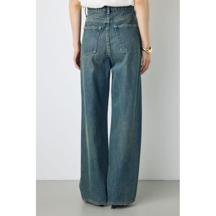 AZUL DENIM ハイウエストワイドデニム | AZUL BY MOUSSY | 詳細画像4 