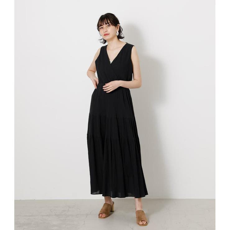 Crepe Tiered Onepiece 品番 Azlw Azul By Moussy アズール バイマウジー のレディースファッション通販 Shoplist ショップリスト