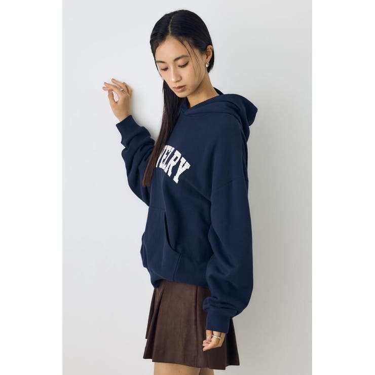 クラックロゴプリントフーディー | AZUL BY MOUSSY | 詳細画像12 