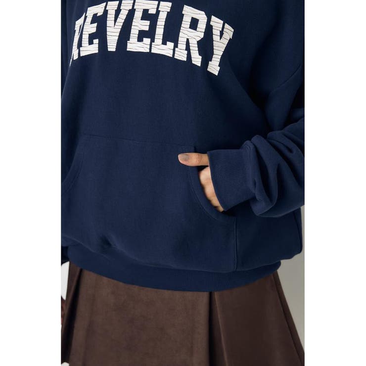 クラックロゴプリントフーディー | AZUL BY MOUSSY | 詳細画像17 