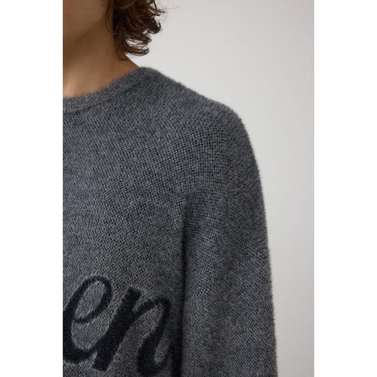 シャギーロゴニット | AZUL BY MOUSSY | 詳細画像10 