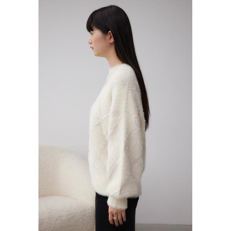 グラデーションシャギーニットカーディガン｜WOMEN｜250HAM70