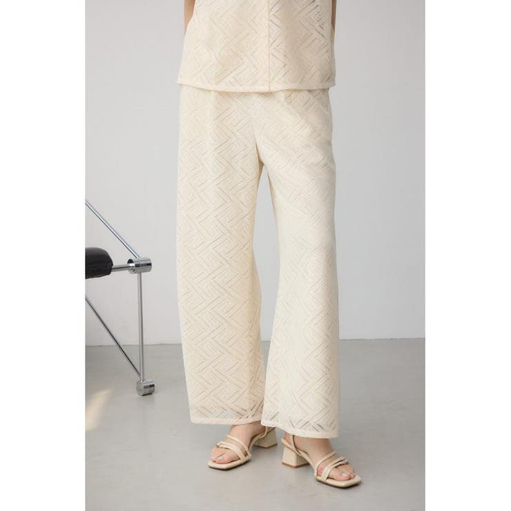 レースワイドパンツ | AZUL BY MOUSSY | 詳細画像2 