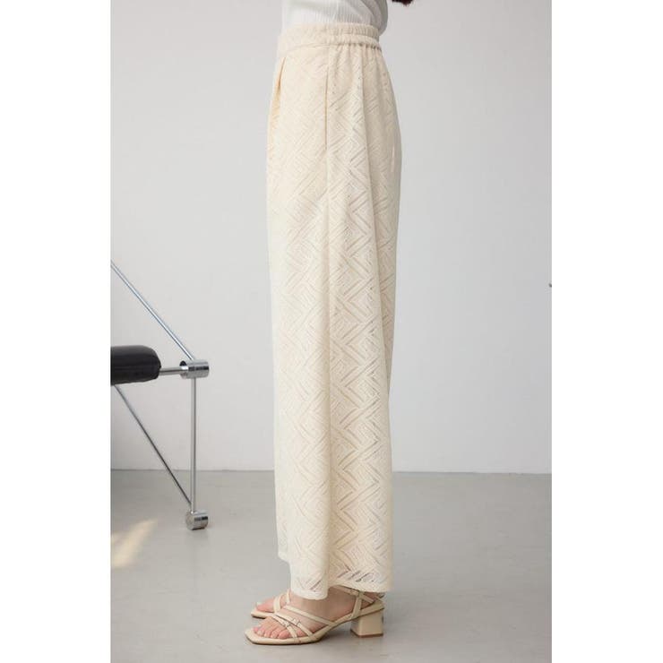 レースワイドパンツ | AZUL BY MOUSSY | 詳細画像6 