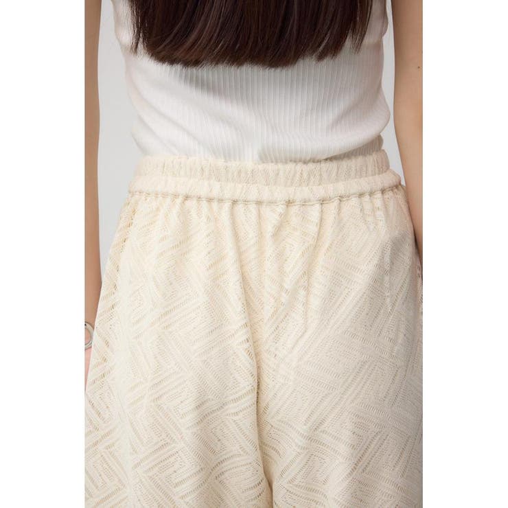 レースワイドパンツ | AZUL BY MOUSSY | 詳細画像9 