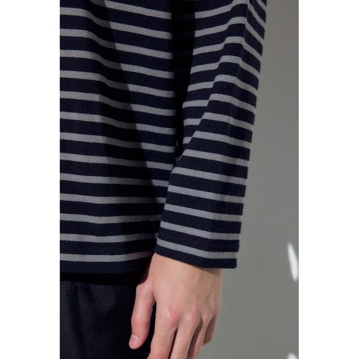 ボーダー長袖トップス | AZUL BY MOUSSY | 詳細画像32 