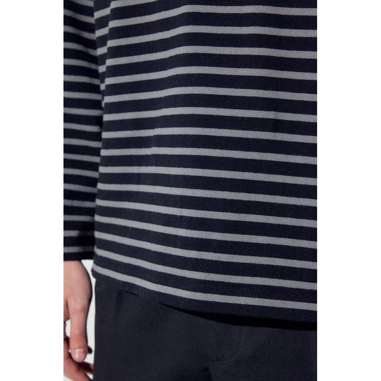 ボーダー長袖トップス | AZUL BY MOUSSY | 詳細画像33 