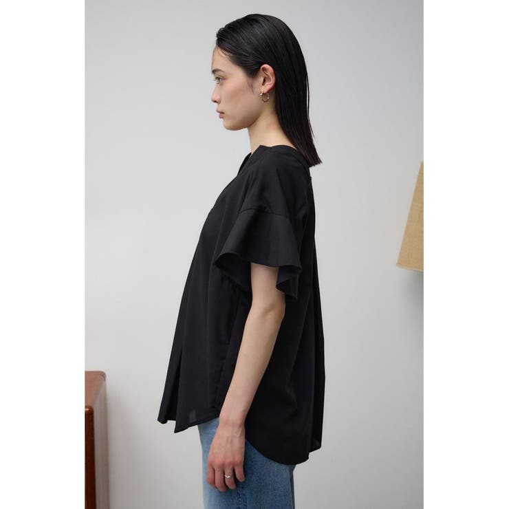 ラッフルスリーブスキッパーブラウス | AZUL BY MOUSSY | 詳細画像18