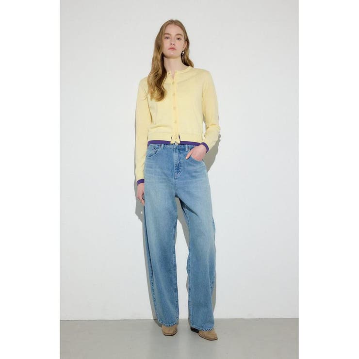 カシミヤミックスレイヤードニットカーデイガン | AZUL BY MOUSSY | 詳細画像29 
