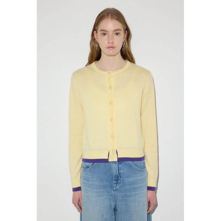 カシミヤミックスレイヤードニットカーデイガン | AZUL BY MOUSSY | 詳細画像30 