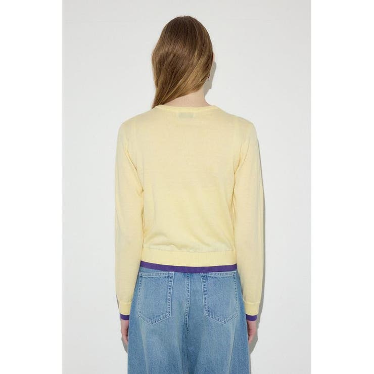 カシミヤミックスレイヤードニットカーデイガン | AZUL BY MOUSSY | 詳細画像32 
