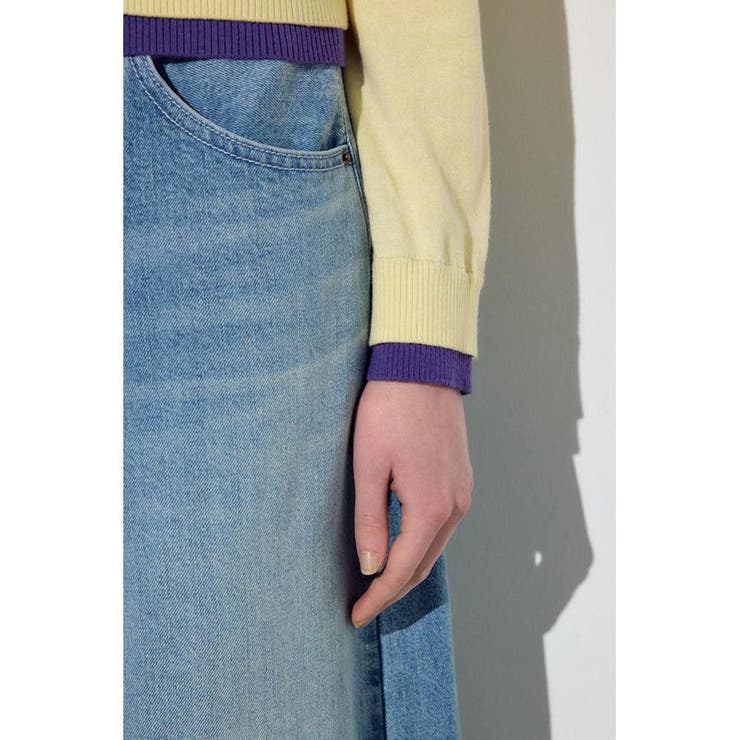 カシミヤミックスレイヤードニットカーデイガン | AZUL BY MOUSSY | 詳細画像37 