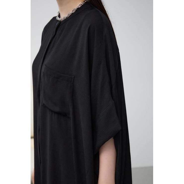 ポンチョ型楊柳シャツ | AZUL BY MOUSSY | 詳細画像18 